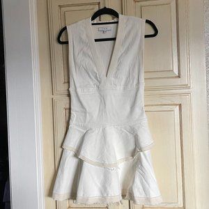 IRO Tammy Ivory/White Sleeveless Dress